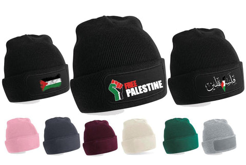 Free Palestine beanie hat