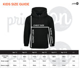 Kids Arabic Hoodie Printed Personalised